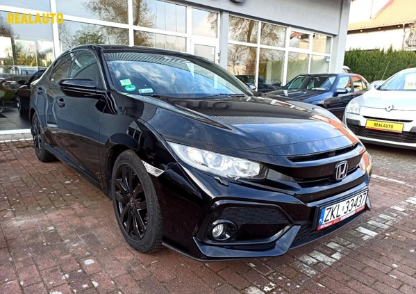 Honda Civic cena 70900 przebieg: 135000, rok produkcji 2018 z Gostynin małe 407